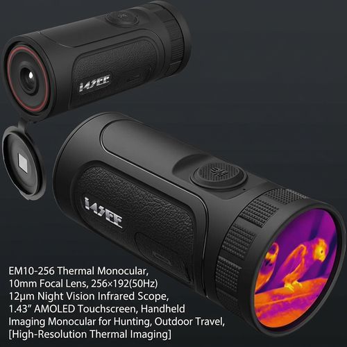 EM10-256 compact pocket thermal monocular product view