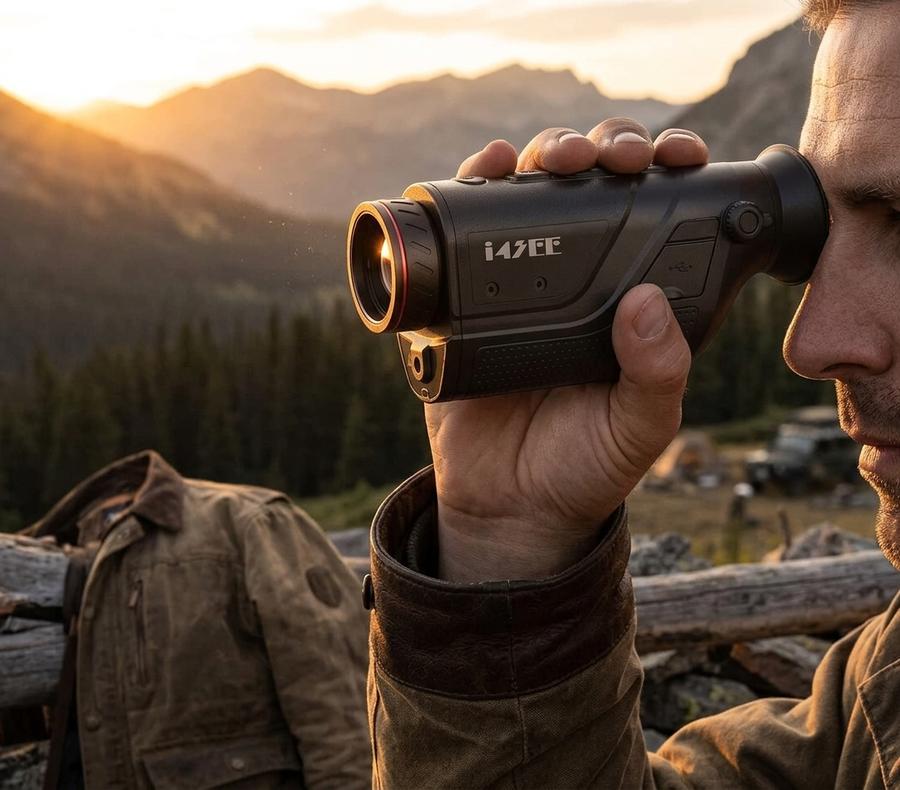 Property security with thermal optics