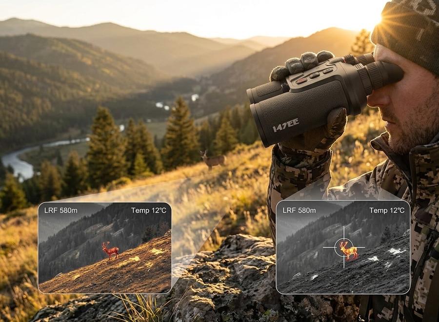 B50-640 thermal binoculars for professional hunting